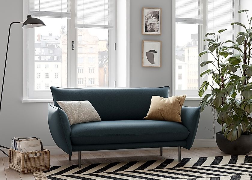 OTTO home 2-Sitzer "Stine" Besonderes Design durch Kissenoptik und Keder, b günstig online kaufen