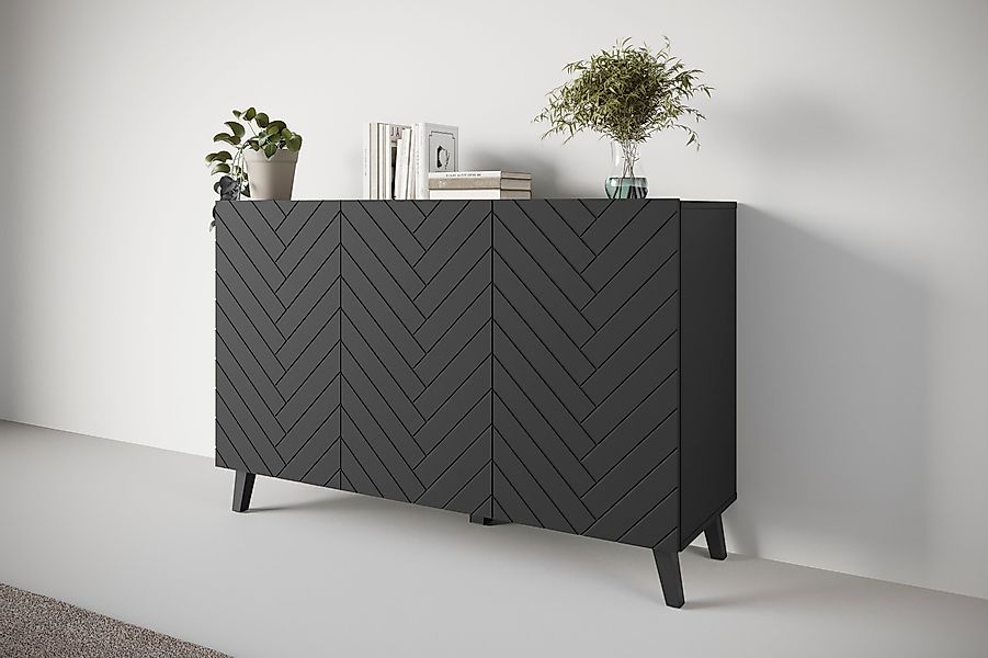 INOSIGN Sideboard "SIDEBOARD PHUKET" 1 Stk. tlg. Modernes Sideboard mit 6 F günstig online kaufen