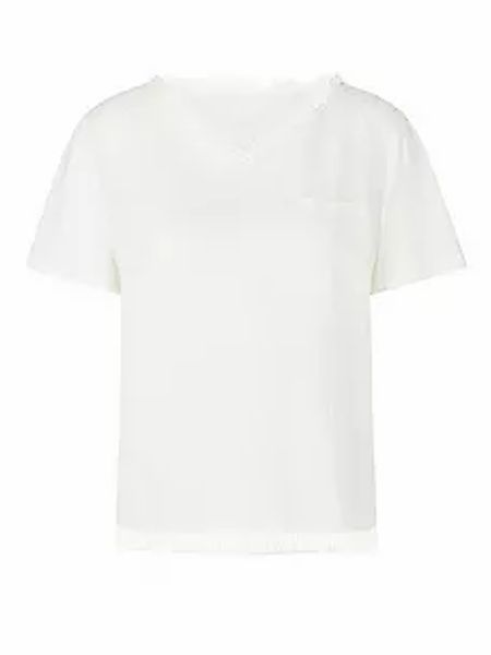 Shirt Fransen Marc Cain weiss günstig online kaufen