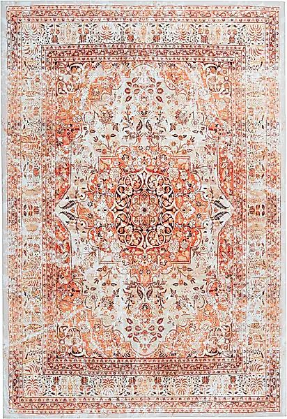 my home Teppich »Helen«, rechteckig, 6 mm Höhe, Wohnzimmer günstig online kaufen