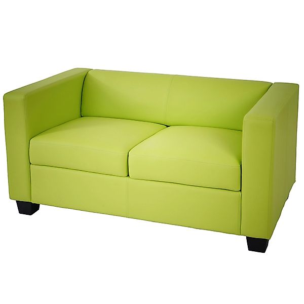 MCW 2er Sofa Lille Kunstleder Hellgrün günstig online kaufen