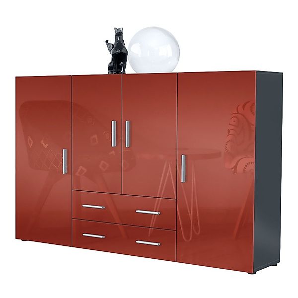 Vladon Highboard Nora (Anrichte mit 2 günstig online kaufen
