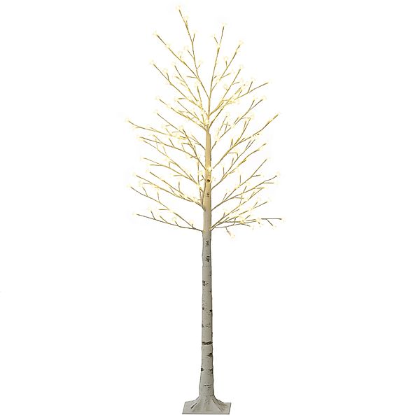 HOMCOM LED Baum, Lichterbaum, Kirschbaum mit 180 LEDs, 3 Helligkeitsstufen, günstig online kaufen
