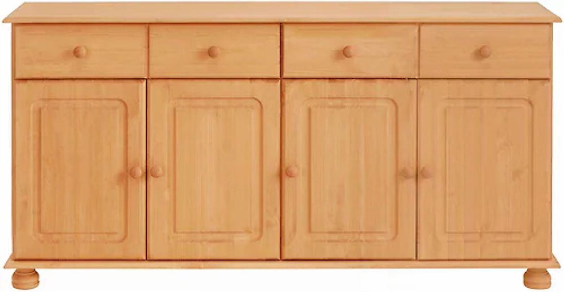 OTTO home Sideboard "Mette" Kommode aus massivem Kiefernholz, Breite 156 cm günstig online kaufen