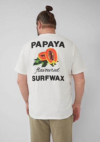 s.Oliver Kurzarmshirt T-Shirt Baumwoll-T-Shirt im Relaxed günstig online kaufen