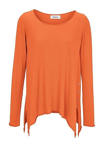 heine Troyer Heine Damen Feinstrickpullover, orange günstig online kaufen