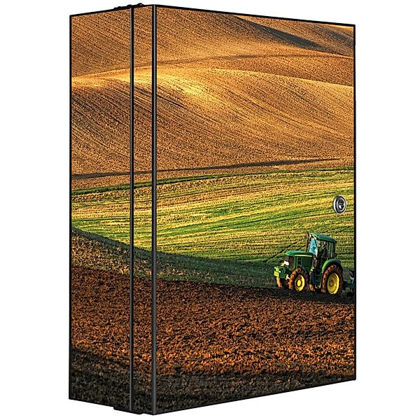 Banjado XXL Medizinschrank Abschliessbar 35x46x15cm Arzneischrank Anthrazit günstig online kaufen