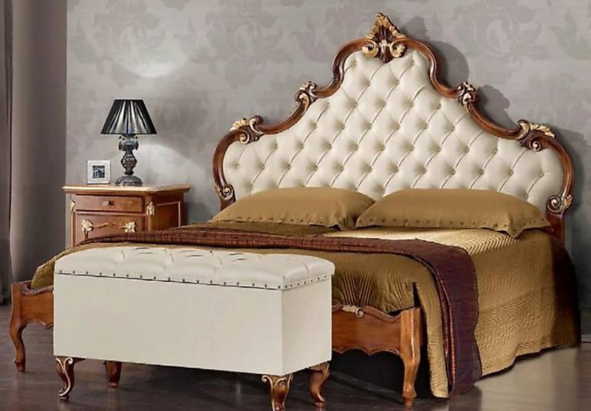 JVmoebel Bett, Bett Möbel Doppelbett Chesterfield Schlafzimmer Möbel Betten günstig online kaufen