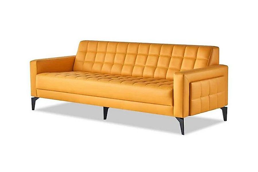 JVmoebel 3-Sitzer Ledersofa 3-Sitzer Sofa Chesrterfield Modern Dreisitzig C günstig online kaufen