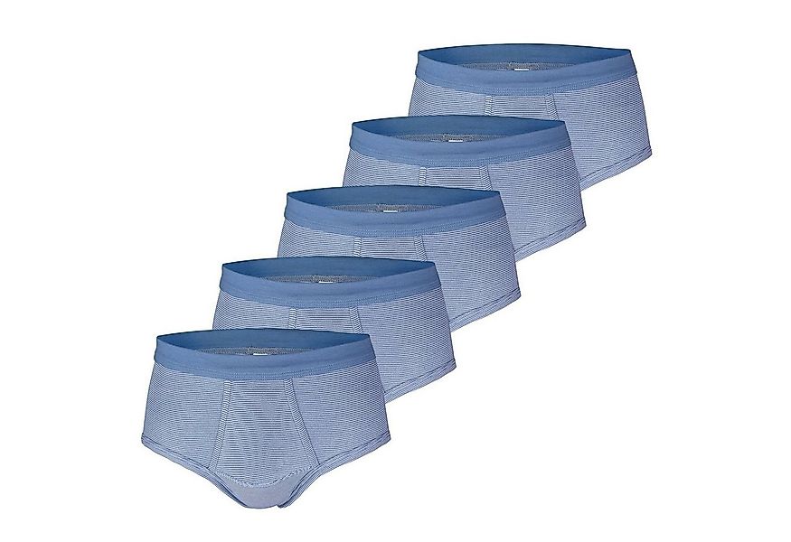 ESGE - Die Wäsche-Macher Slip Feinripp Ringel (5-St) Herren Slips mit Eingr günstig online kaufen