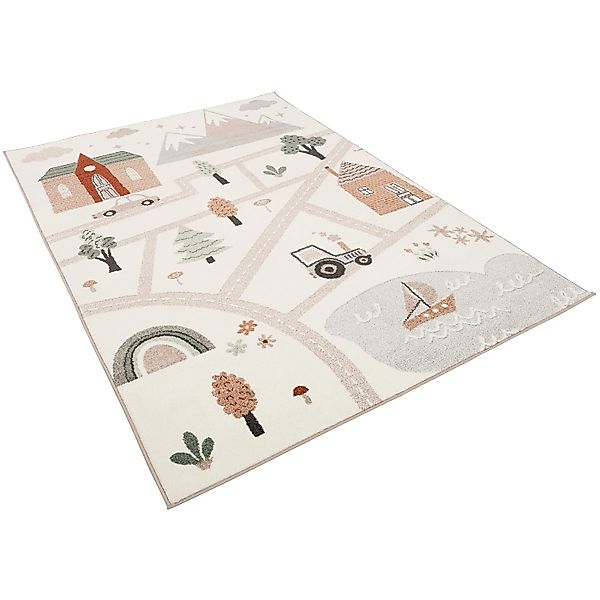 Pergamon Kinderteppich Kinder Teppich Softstar Kids Fantasy Bunt, Rechtecki günstig online kaufen