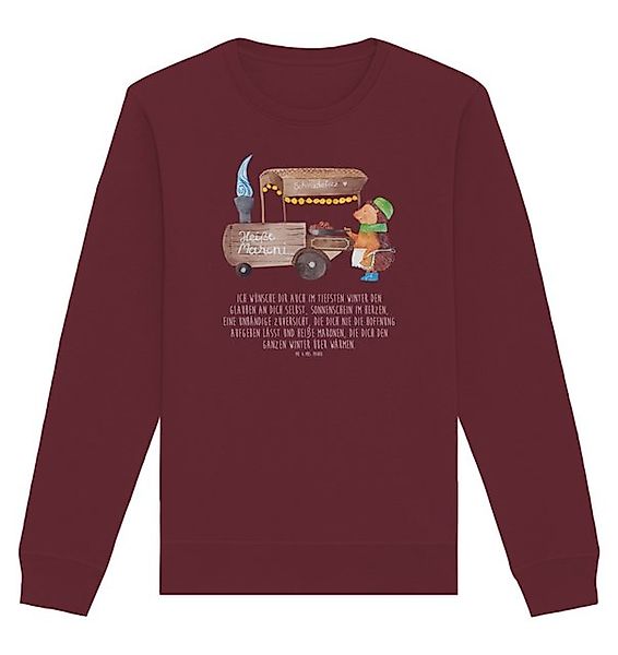 Mr. & Mrs. Panda Longpullover Igel Maronen Größe XS - Burgundy - Geschenk, günstig online kaufen