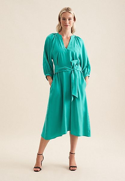 seidensticker Sommerkleid "Schwarze Rose" 3/4 Rundhals Uni günstig online kaufen