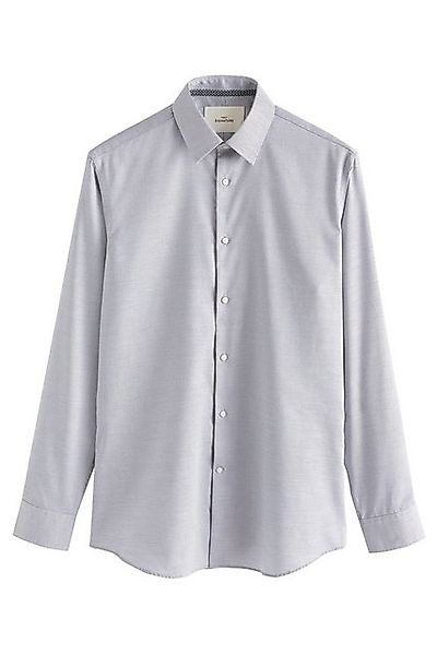 Next Langarmhemd Signature Hochwertiges Langarmhemd - Slim Fit (1-tlg) günstig online kaufen
