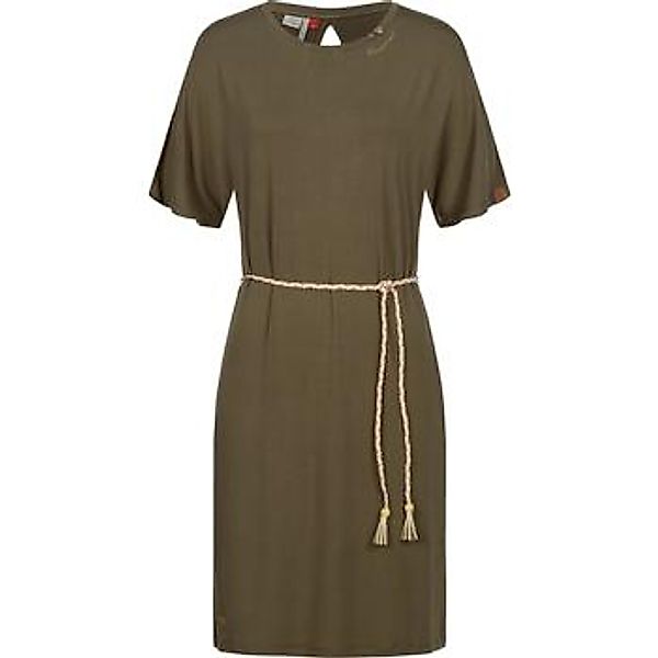 Ragwear Jerseykleid "Kass" Ohne Taschen stylisches Shirtkleid mit geflochte günstig online kaufen