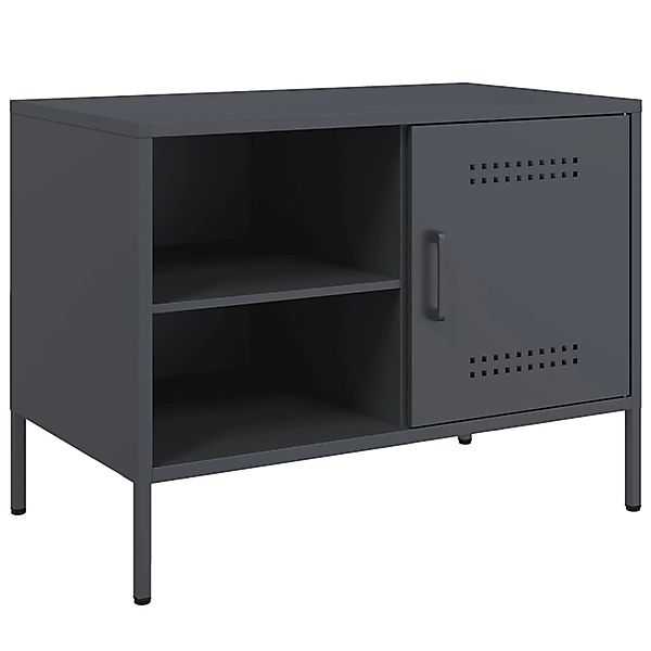 VidaXL TV-Schrank Anthrazit 68x39x50,5 cm Stahl günstig online kaufen