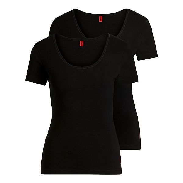 HUGO Unterziehshirt T-Shirts Crew-Neck (2-St) mit günstig online kaufen