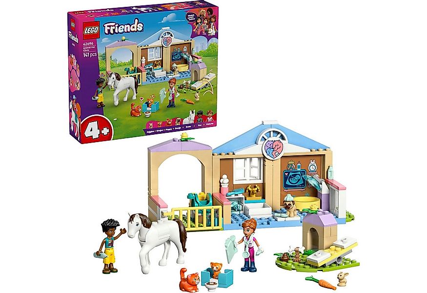 LEGO® Tierklinik (42696), LEGO Friends Konstruktionsspielsteine, (141 St), günstig online kaufen