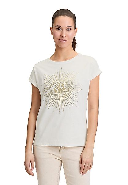 Cartoon Kurzarmshirt Cartoon Printshirt mit Ärmelaufschlag günstig online kaufen