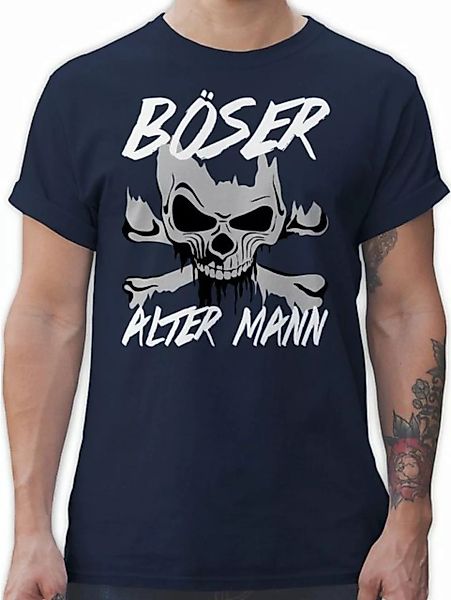 Shirtracer T-Shirt Böser alter Mann Piraten & Totenkopf günstig online kaufen