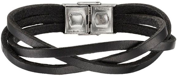 Bruno Banani Lederarmband Schmuck Geschenk Armband, günstig online kaufen