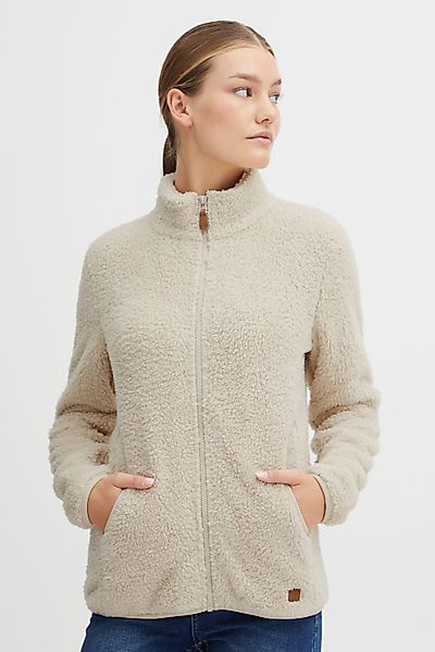 OXMO Kapuzensweatjacke OXTelsa Sweatshirtjacke aus Teddy-Fleece günstig online kaufen