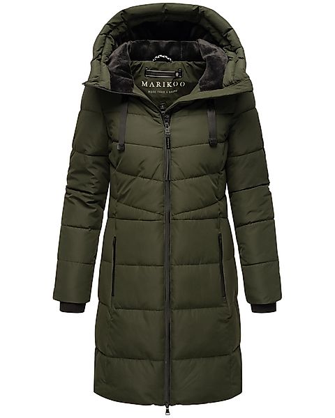Marikoo Winterjacke "Natsukoo XVI" Stepp Mantel mit großer Kapuze günstig online kaufen