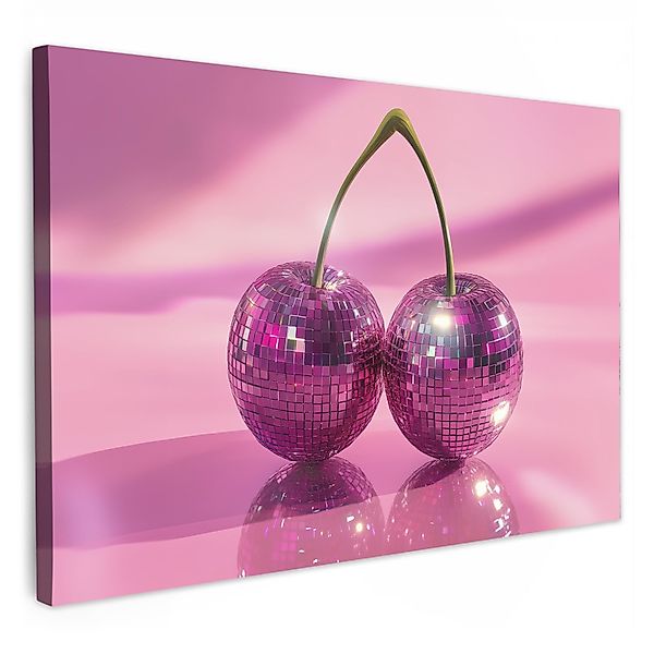 OneMillionCanvasses® Leinwandbild Glitzer - Discokugel - günstig online kaufen