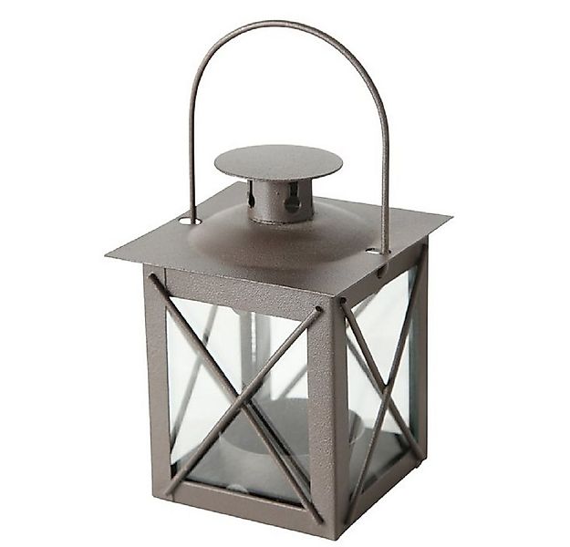 BOLTZE Kerzenlaterne Laterne Farol braun Eisen Höhe 10,5 cm günstig online kaufen
