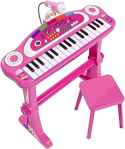 SIMBA Spielzeug-Musikinstrument My Music World Keyboard, pink, mit Hocker u günstig online kaufen