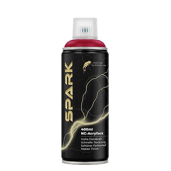 SPARK Spraydose 400ml Matte Farbe Kirschrot günstig online kaufen