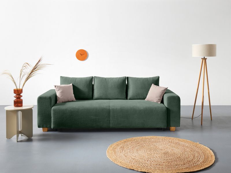 COLLECTION AB Schlafsofa "Yves, Liegefläche (B/T): 142/194 cm" inkl. Bettfu günstig online kaufen