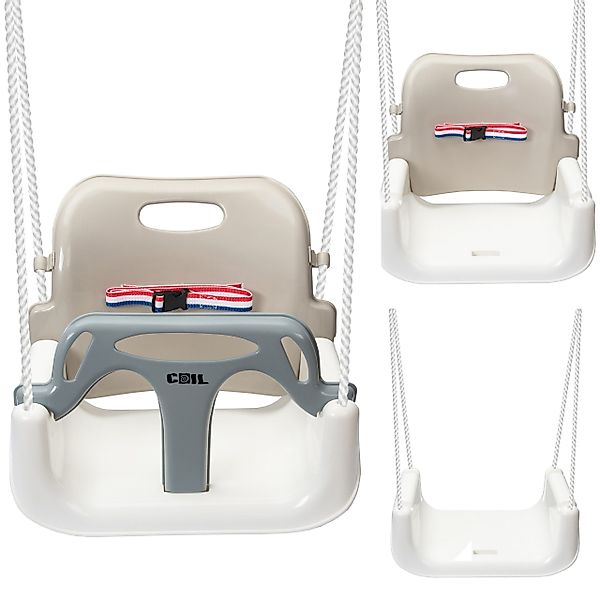 COIL Babyschaukel Schaukel 3in1, Gartenschaukel,Rückenlehne und günstig online kaufen
