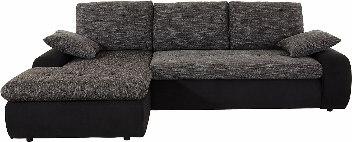 TRENDMANUFAKTUR Ecksofa "Indie, modern und bequem, Materialmix, OTTOs Choic günstig online kaufen