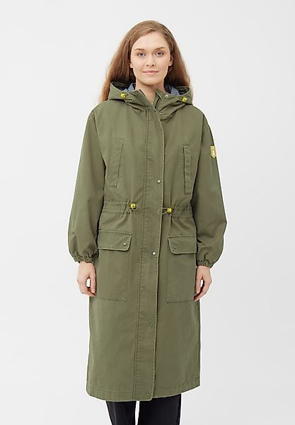 Derbe Langmantel Milby Canvas Jacke, Innentasche, günstig online kaufen