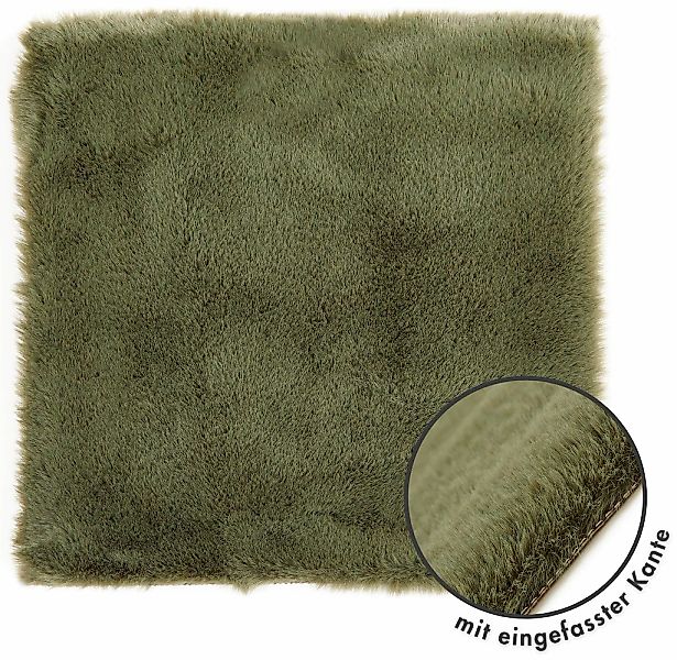 LUXOR living Stuhlkissen "Sitzauflage Novara" Kunstfell, rund oder eckig, s günstig online kaufen