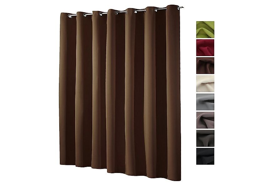 heimtexland Verdunkelungsvorhang XL Thermo Ösenschal Verdunklungsgardine Ra günstig online kaufen