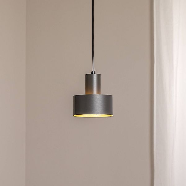 Hängeleuchte Rif S, olivgrün, 1-flammig, Ø 15 cm, Stahl günstig online kaufen