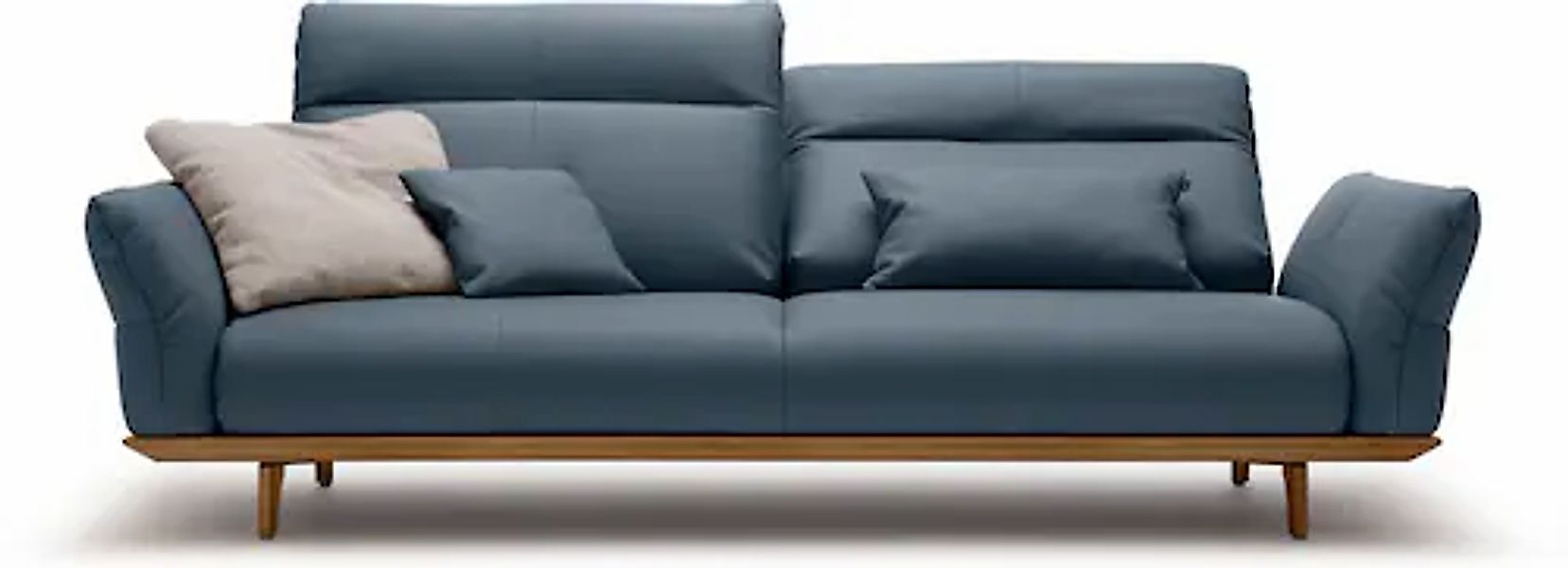Creation BY ROLF BENZ 3,5-Sitzer »CR.460«, Sockel und Füße in Nussbaum, Bre günstig online kaufen