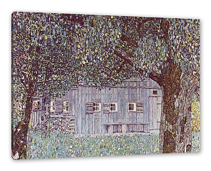 Pixxprint Leinwandbild Gustav Klimt - Oberösterreichisches günstig online kaufen