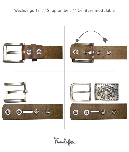 FRONHOFER Koppelgürtel 18354 (1-St) Damengürtel Herz günstig online kaufen