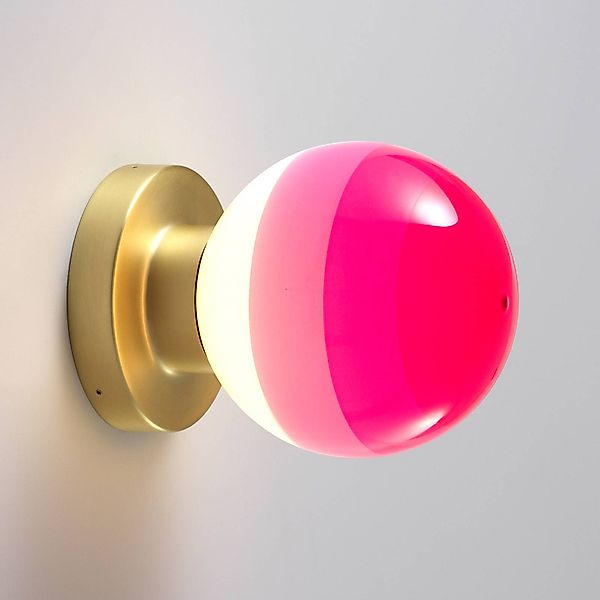 MARSET LED-Wandlampe Dipping Light A2, rosa/gold günstig online kaufen