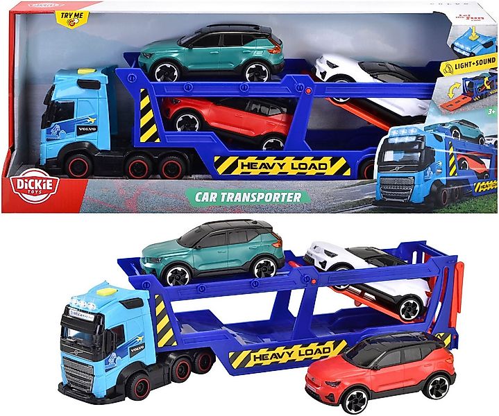 Dickie Toys Spielzeug-LKW Volvo Auto-Transporter FH 16, mit Licht und Sound günstig online kaufen
