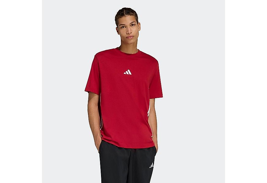 adidas Sportswear T-Shirt M 3S SJ T mit Rundhalsausschnitt, aus Baumwolle, günstig online kaufen