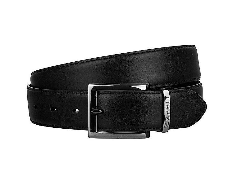 Esprit Ledergürtel Leder Gürtel mit Dornschließe Flip Reverse Belt 058EA2S0 günstig online kaufen
