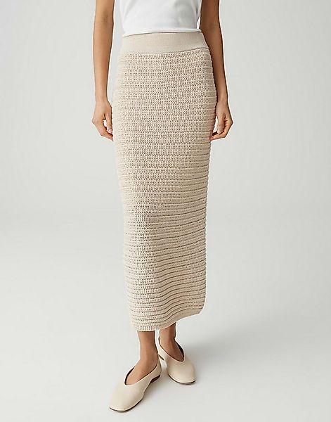 OPUS Strickrock Renisa breath aus Strick mit Crochet Optik günstig online kaufen