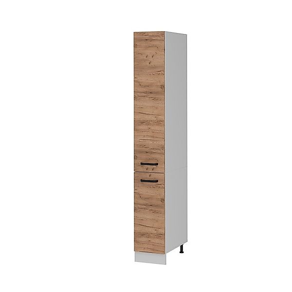 Vicco Hochschrank R-Line, Goldkraft Eiche/Weiß, 30 günstig online kaufen