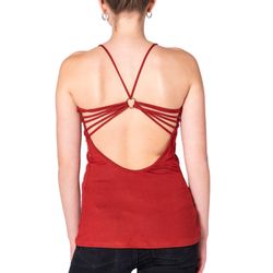PANASIAM T-Shirt figurbetontes Damentop Sommershirt rückenfrei günstig online kaufen