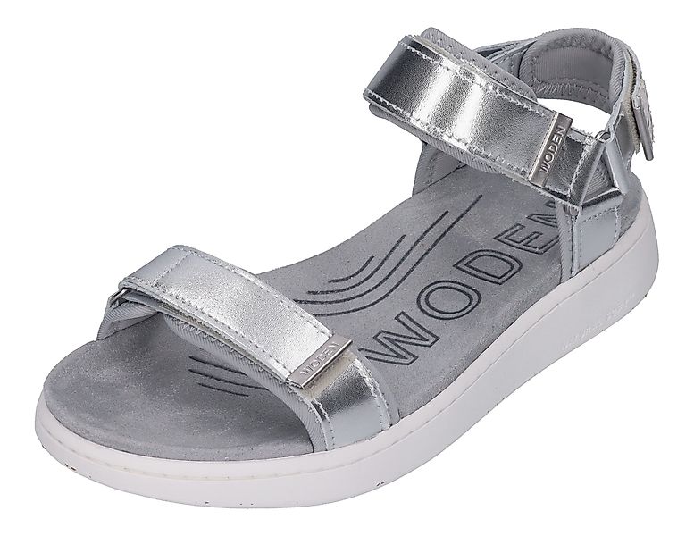 WODEN LINE METALLIC WL714 Sandale Silver günstig online kaufen