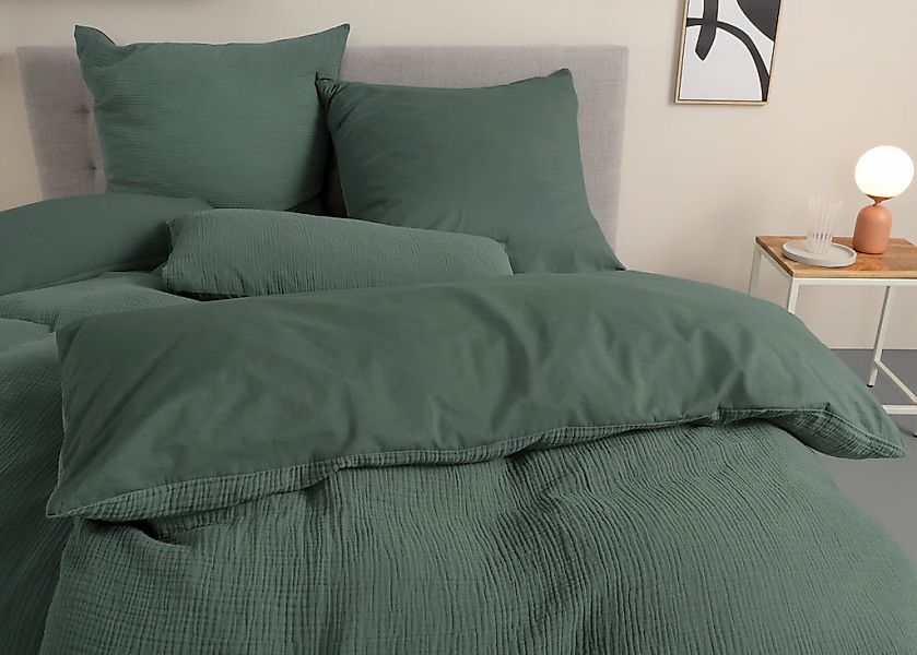 OTTO home Wendebettwäsche "Sari3" 2 tlg. NEUHEIT: aus 100% Baumwolle in wei günstig online kaufen